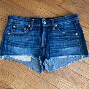 Rag and Bone cut off shorts